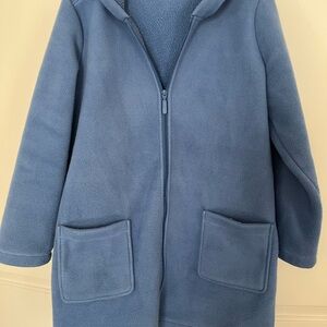 Denim&Co Blue Hooded Jacket